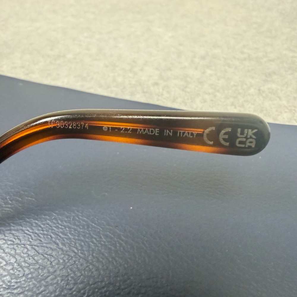 Dior Women's Gold Frame Glasses - Picture 11 of 11